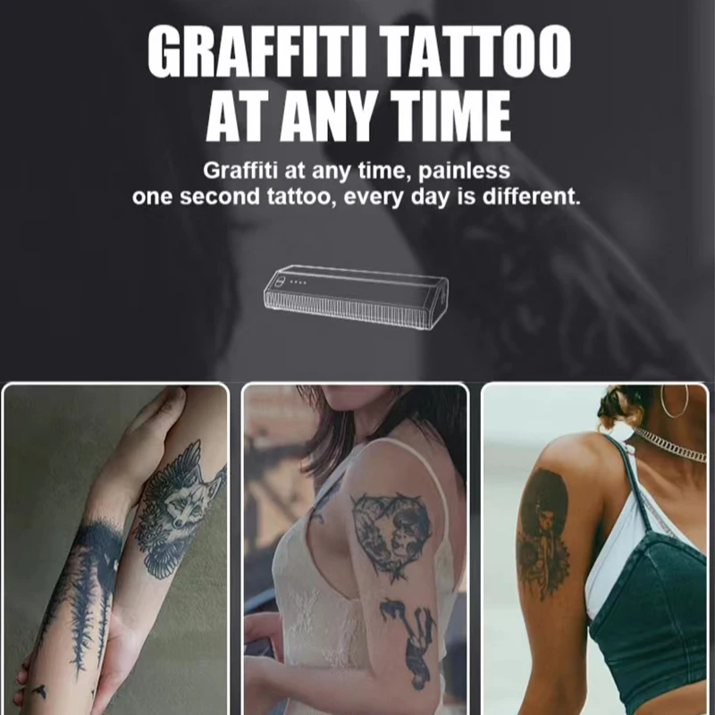 Copier Stencil  Photo Thermal Transfer Paper Drawing Print Copier Supports Bluetooth Connection Smart Wireless Tattoo Machine