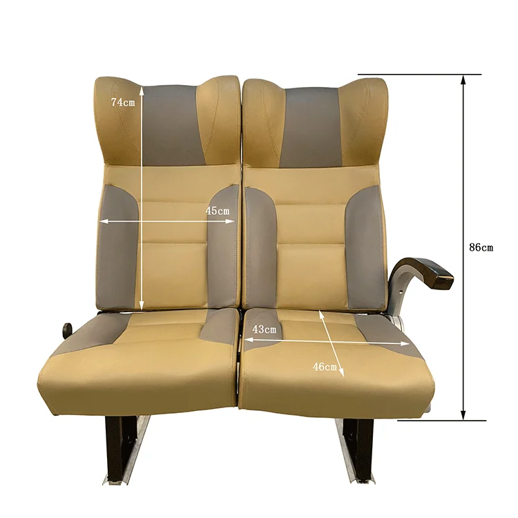 Adjustable Luxury bus seats PU Leather Seats Car Accessories