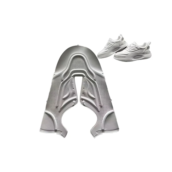 Running Sport Shoe Made China Colors Elastic Lace up Shoe Upper Knitting Polyester Vamp Soft Fashion 3d 4d 5d Upper