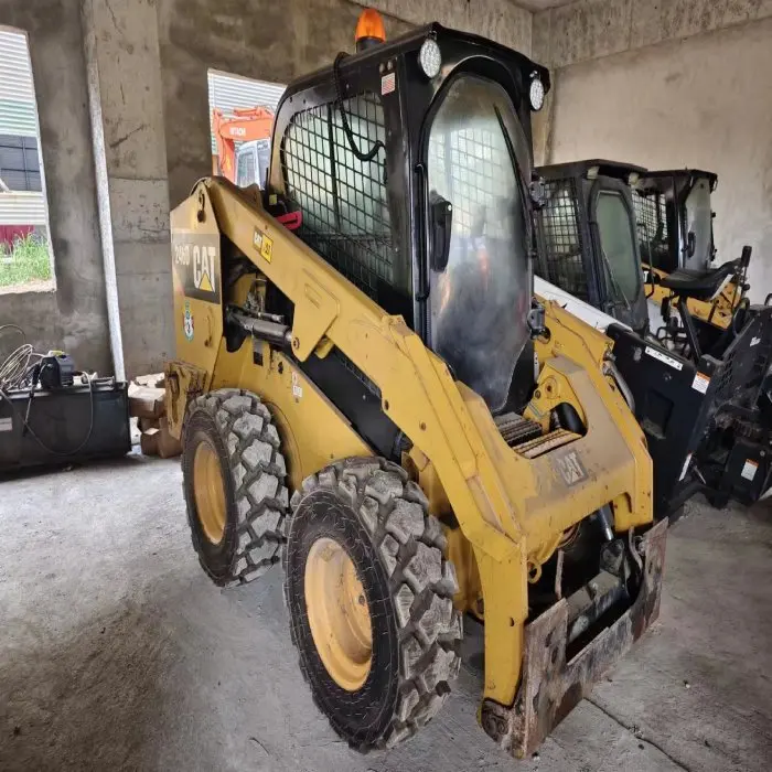 Used Caterpillar Cat 246d /Cat246c Skid Steer Loader Caterpillar Loaders in Good Condition Multi-Function Cat Skid Steer Loader
