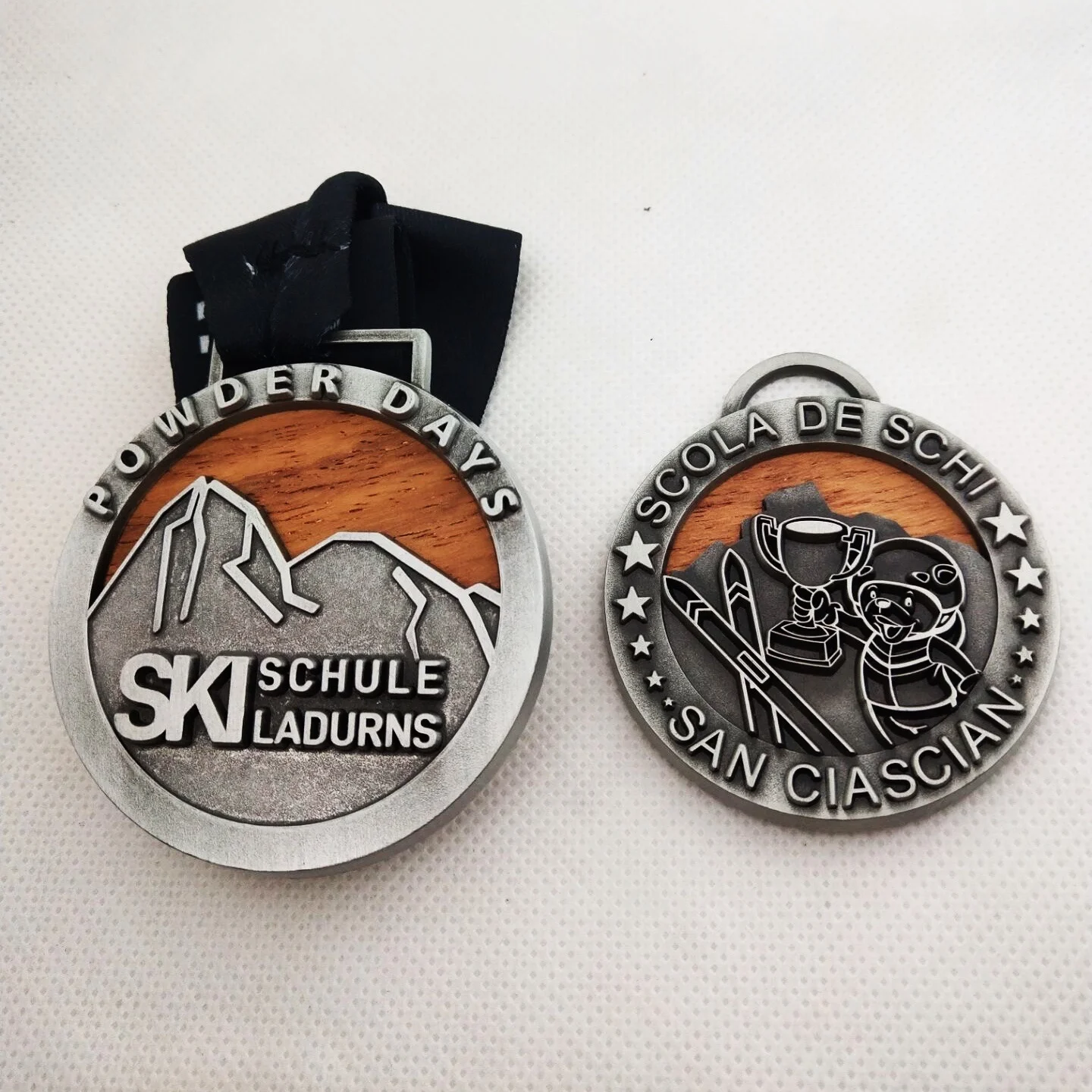 Customize Your Own Design Wooden Medal Medal Combined Wood Plaque Name Tag