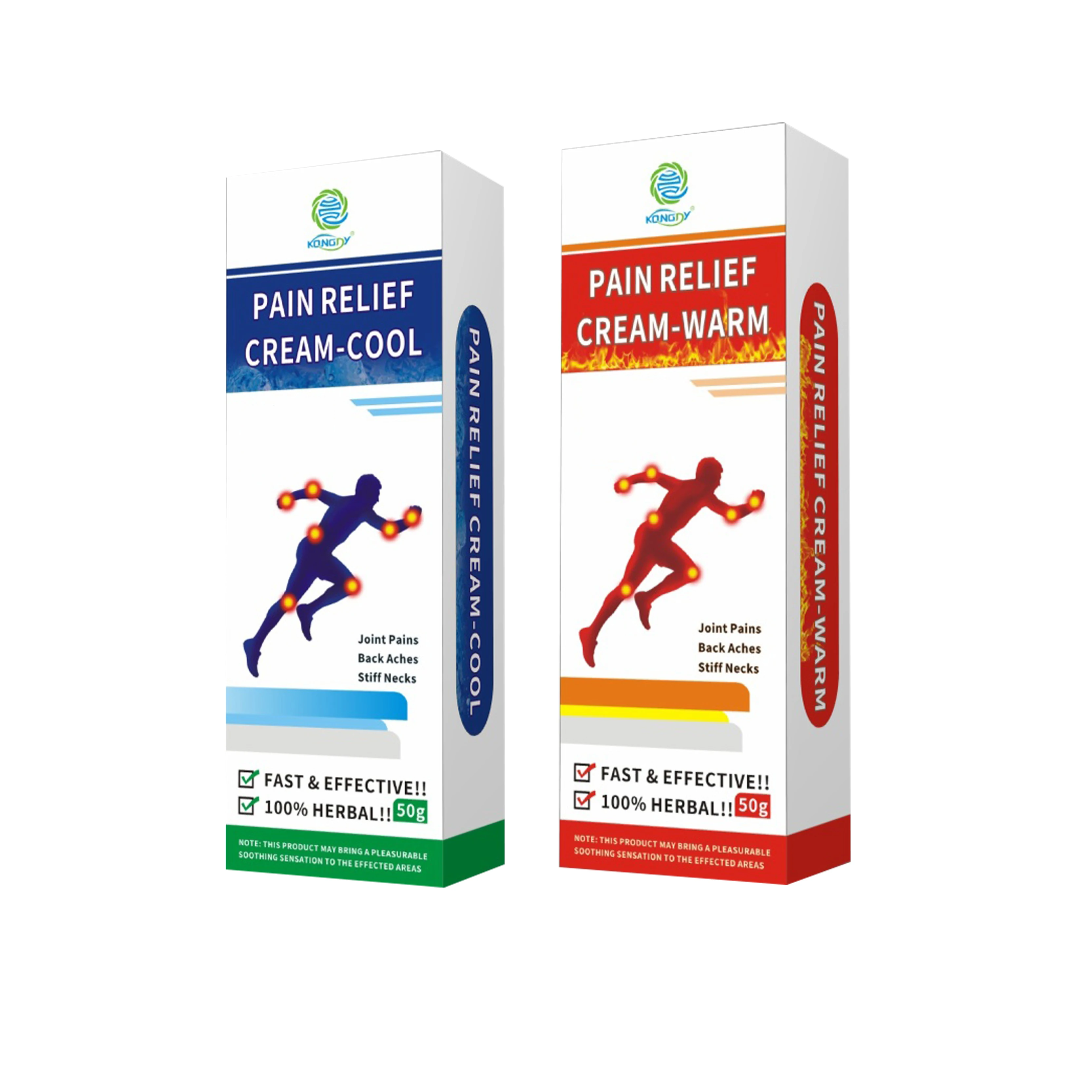 New products muscle knee and  joint gel cream cool ointment 50g pain re.lief cream warm