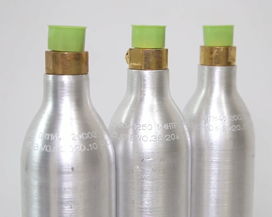 Greatwhip 0.6L Soda Maker Used Empty Gas Cylinders For Sale Aluminium Co2 Cylinders Gas Cylinder Tank