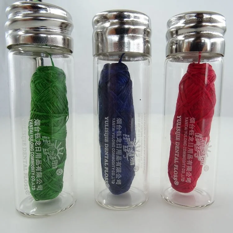 Customized  flavor biodegradable  vegan corn dental floss