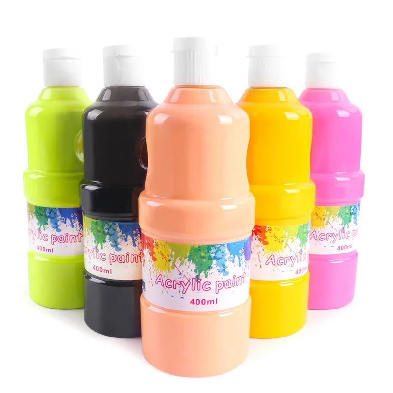 400ml hand-painted graffiti material Art Acryology Acrylic Paint for Arts and Crafts Premium Acrylic Paint Set Non-Toxic