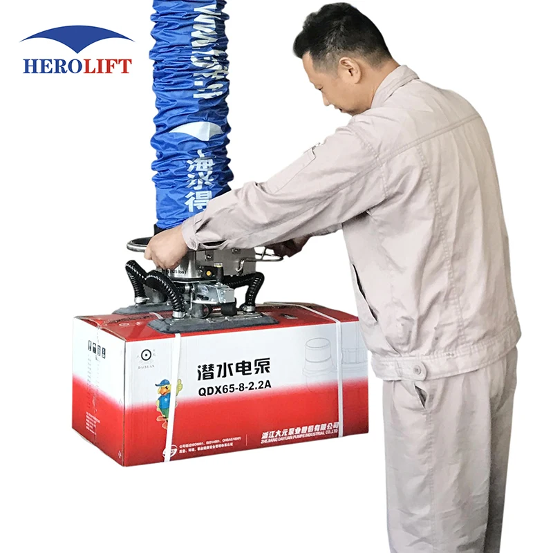 Hot sell box lifting equipment quick vacuum lifter carry 35KGS wooden box