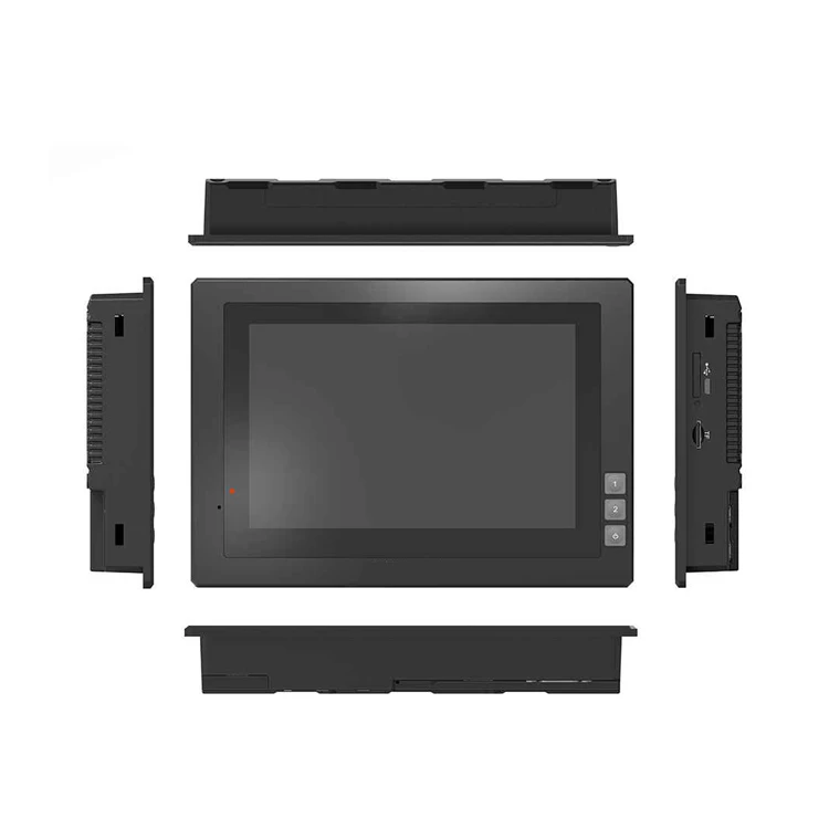 800nits High Brightness Rugged Industrial 7 inch Arm Panel PC with GPS POE 4G CANBUS