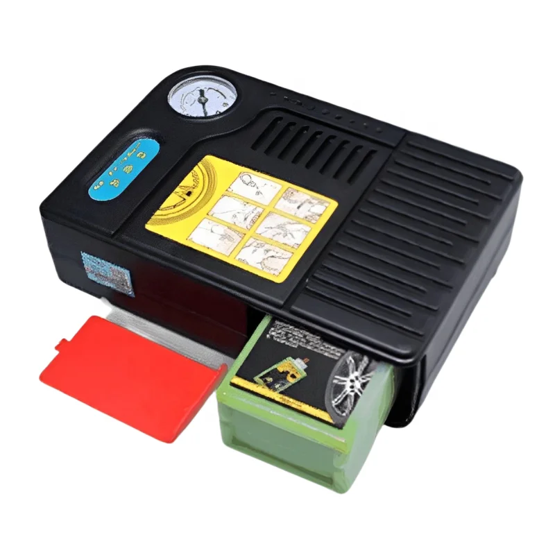 Pneumatic Repair Kit Car Bike Tire Repair Tools Air Compressor Inflate and Tyre Repair Kit