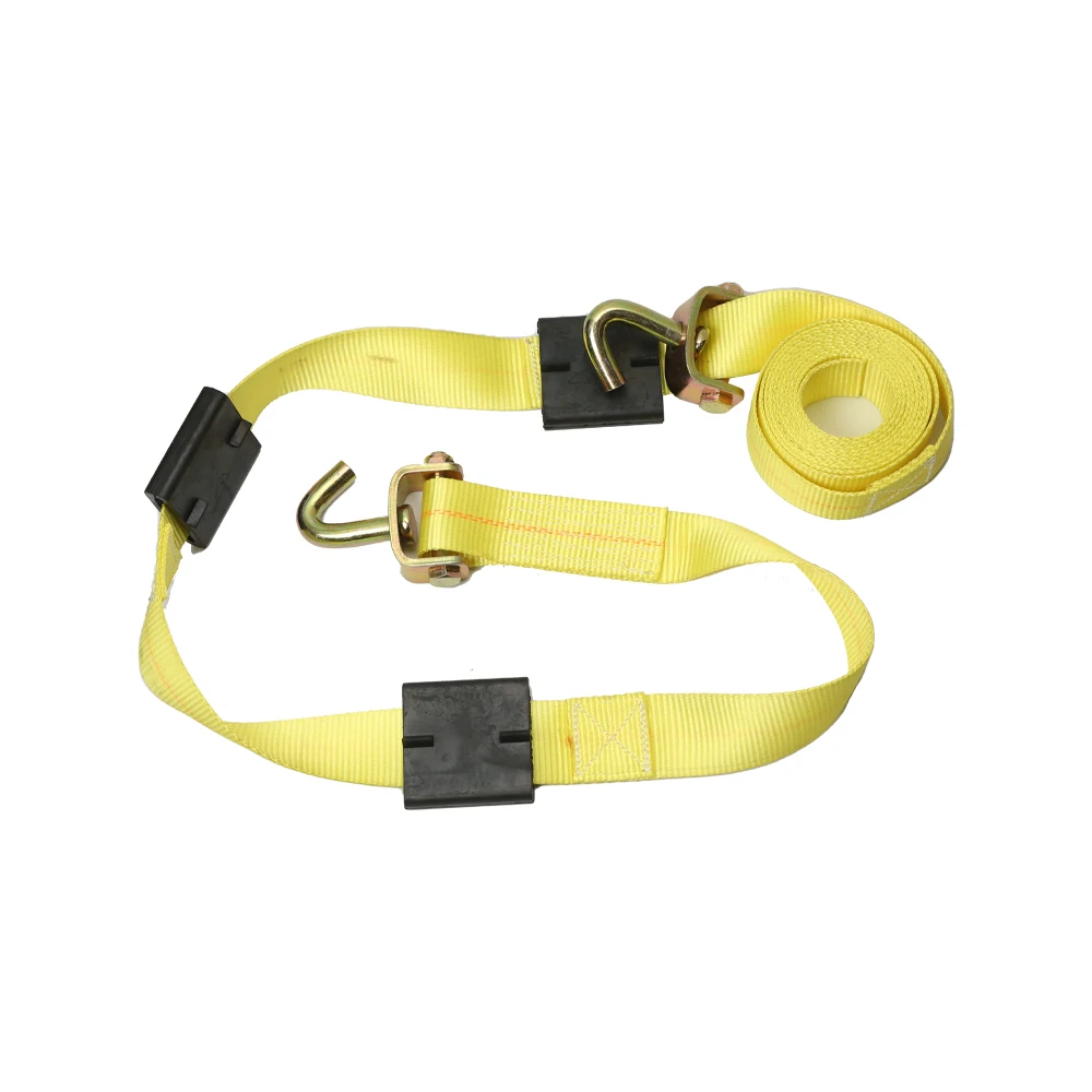 Factory price 2 in x 12 ft replacement over the tire strap tie down car hauler wheel straps