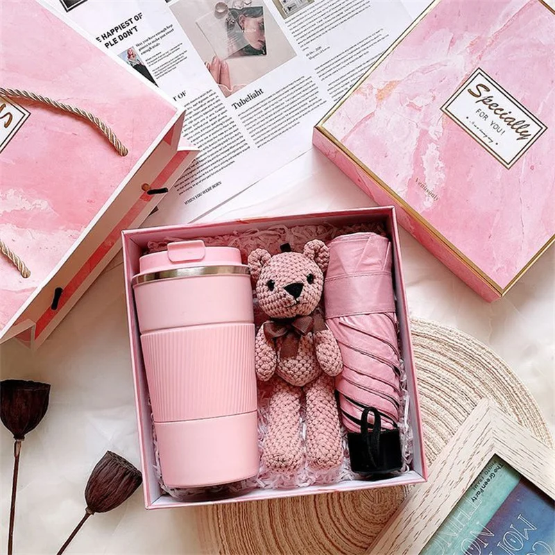 Light Luxury Mug Set Packaging Gift Box and Bag Ceramic Coffee Cups packing Gift Box