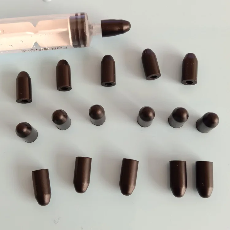 Dental disposable plastic luer lock caps for luer lock syringe