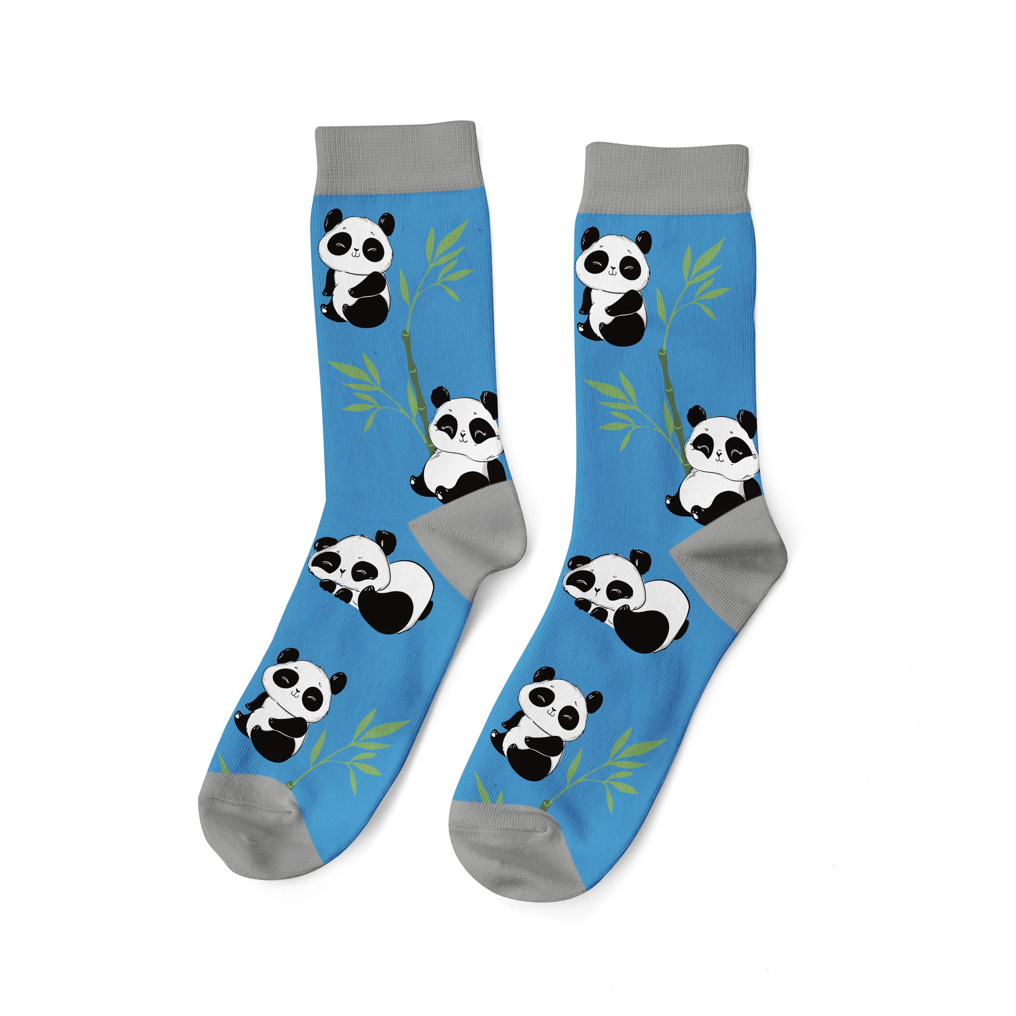 Lovely panda zebra printing animal socks  for women, 3D novelty lovely cute animal face print socks