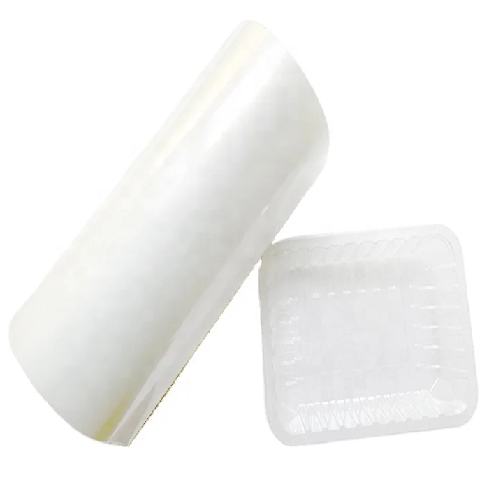 PET CPET Plastic Packing Transparent Film,  Lid Film for Tray