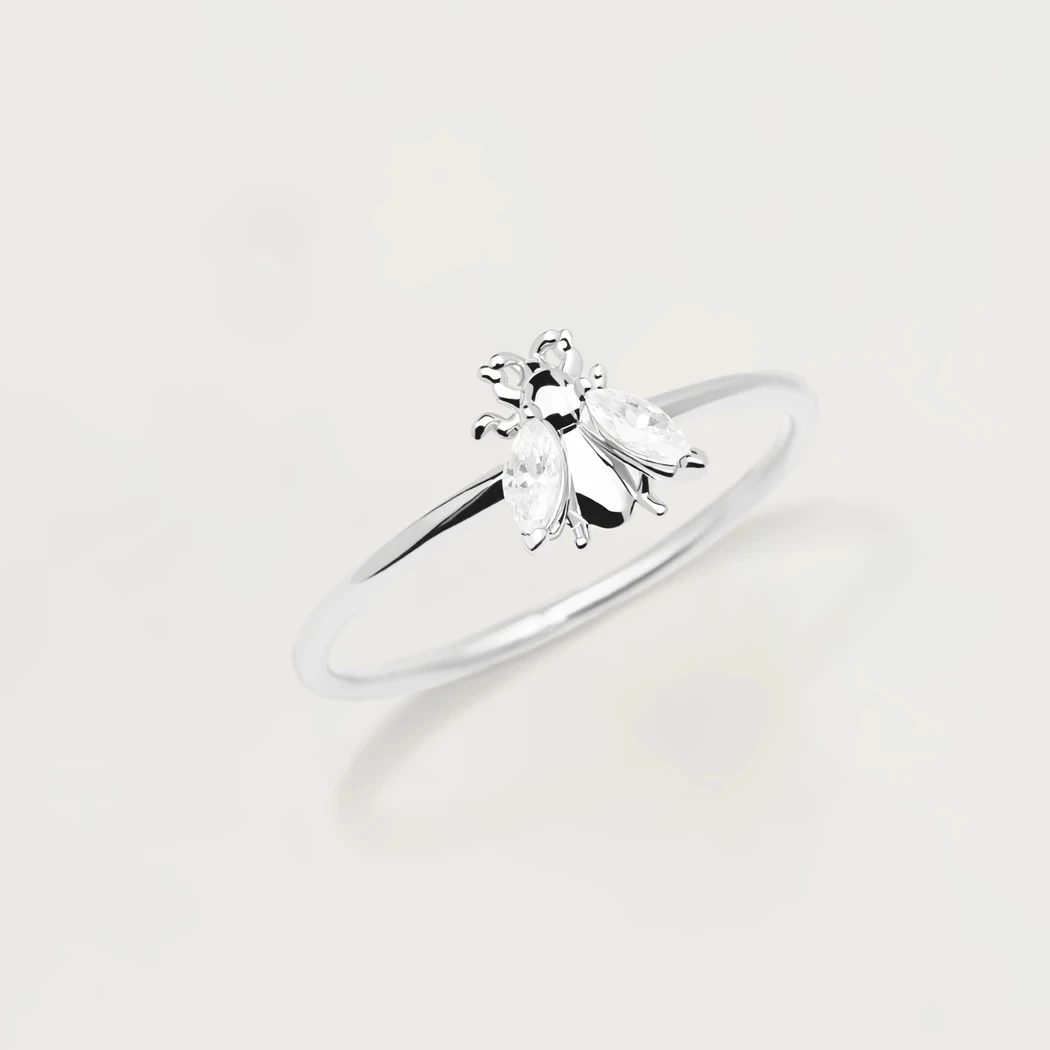 Custom Trendy Jewellery  Dainty Druzy Stones Animal Gold Plated Ring 925 Sterling Silver Gemstone Rings For Women