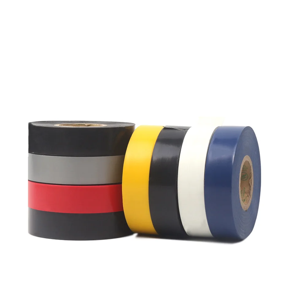 Shiny Water Proof Black Wire Liquid Waterproof Self Adhesive Custom Printed Vinyl Pvc Insulation Electric Electrical Tape
