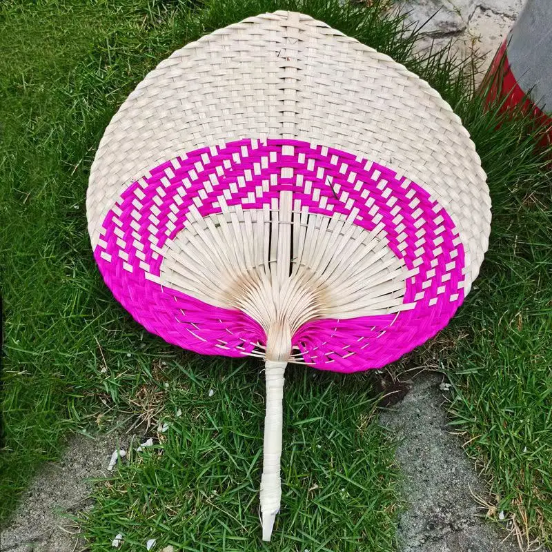 Веер ручной работы, веер ручной работы из пальмовых листьев, украшения для дома, Ручной Веер, подарок