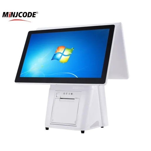 MJ-E6 Recommended Restaurant POS System All In One Touch Pos Machine Windows Spare Parts POS Desktop SSD 32/64/128GB