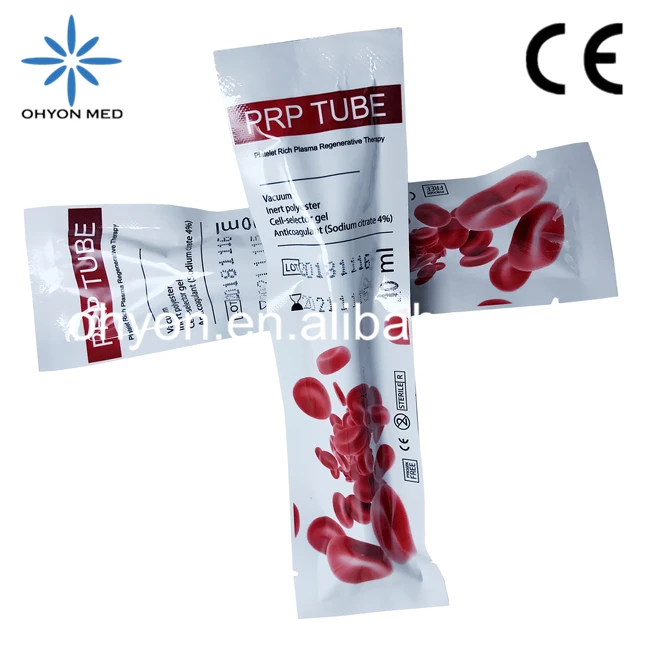 sodium citrate gel Platelet Rich Plasma PRP Tube with Gel