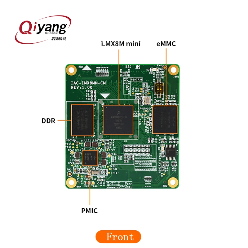  i.MX8M mini Cor tex-architecture quad core A53 android 9.0 embedded develpment board with 4* RS232 4*USB
