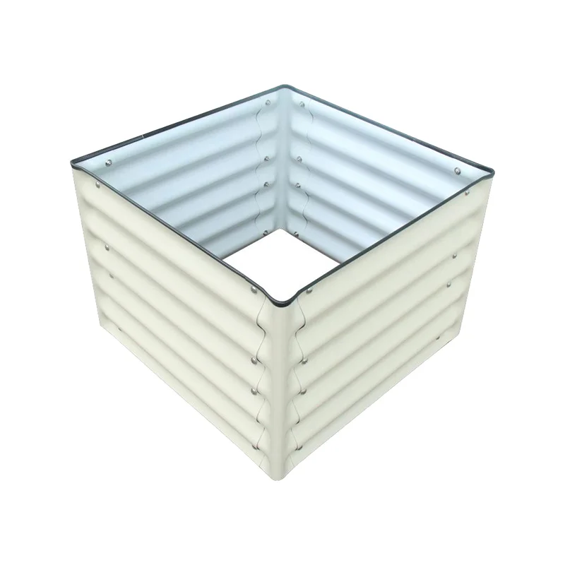 Factory Hot Sale Customized Classic Design Steel Planter Galvanized Modular Kit Outdoor Raised Garden Bed Home Use-for