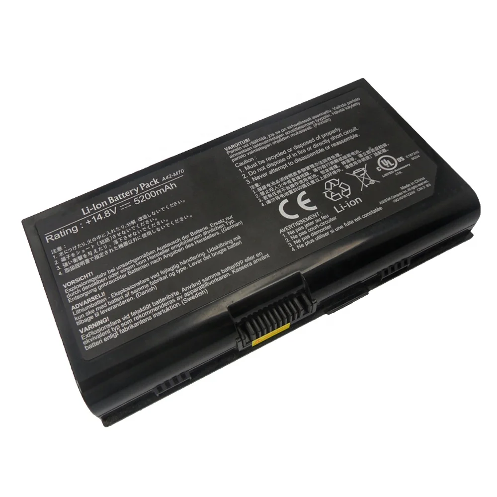 Replacement laptop battery for Asus A42-M70 G71 G72 N70 X71