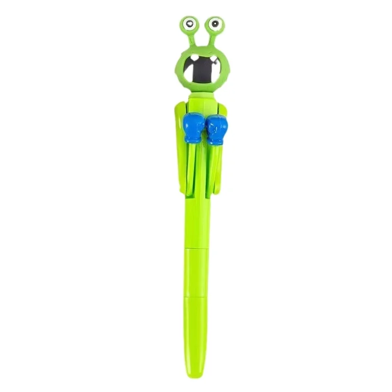 Hot fun boxing pen neutral pen funny cartoon pressing cute pupils decompression ballpoint pen