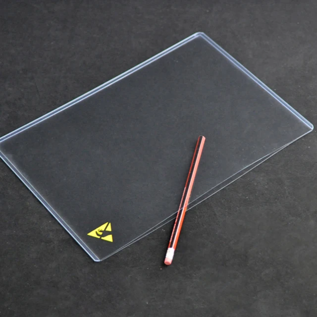 Antistatic PVC card case plastic card holder