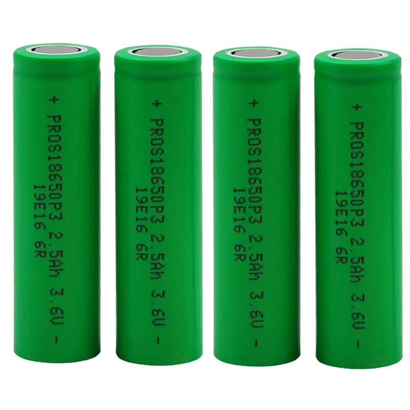 18650 литиевая батарея 2500mah 10c 18650 10c литий-ионная батарея для автомобиля