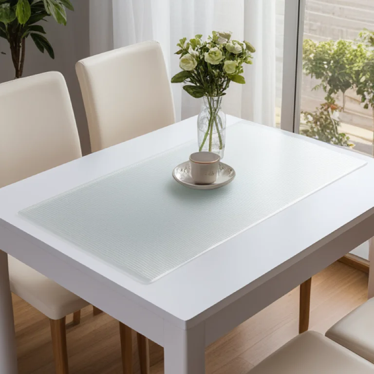 Wholesale Waterproof Clear Durable Transparent Table Cloth Plastic PVC Sheet Tablecloth Protector