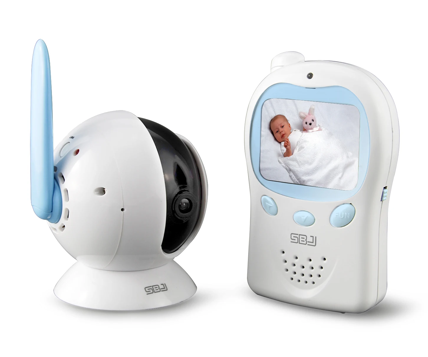 2.4 Inch Video Babyphone Factory OEM Infrared Night Vision Video Baby Monitors Two Communication Way Baby Camera