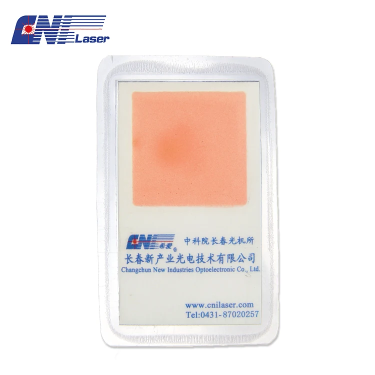 IR Laser detetor/laser sensor/ laser viewing cards 25*25mm