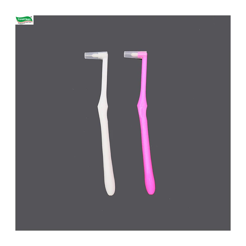 Orthodontic Single Tuft Toothbrush Round Soft Bristles Ortho Tooth Brush