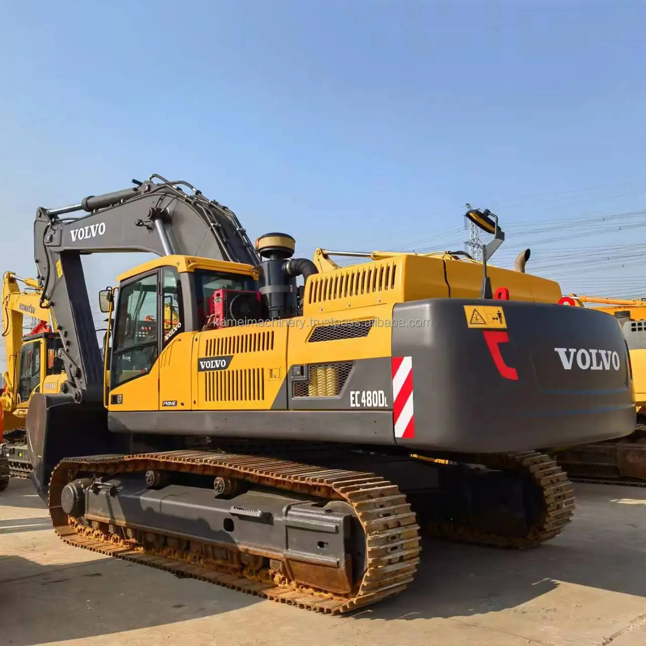 Volvo 480 высокопроизводительный 40-тонный гусеничный экскаватор EC480DL дешевая распродажа в Шанхае лидер продаж