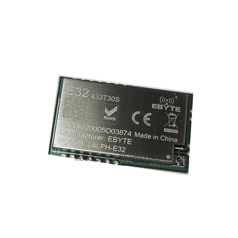 Чипы Lora Модуль UART RF 433 МГц 30dBm 8000 м Дальность беспроводной приемопередатчик передатчик приемник модуль LORA Iot E32-433T30S