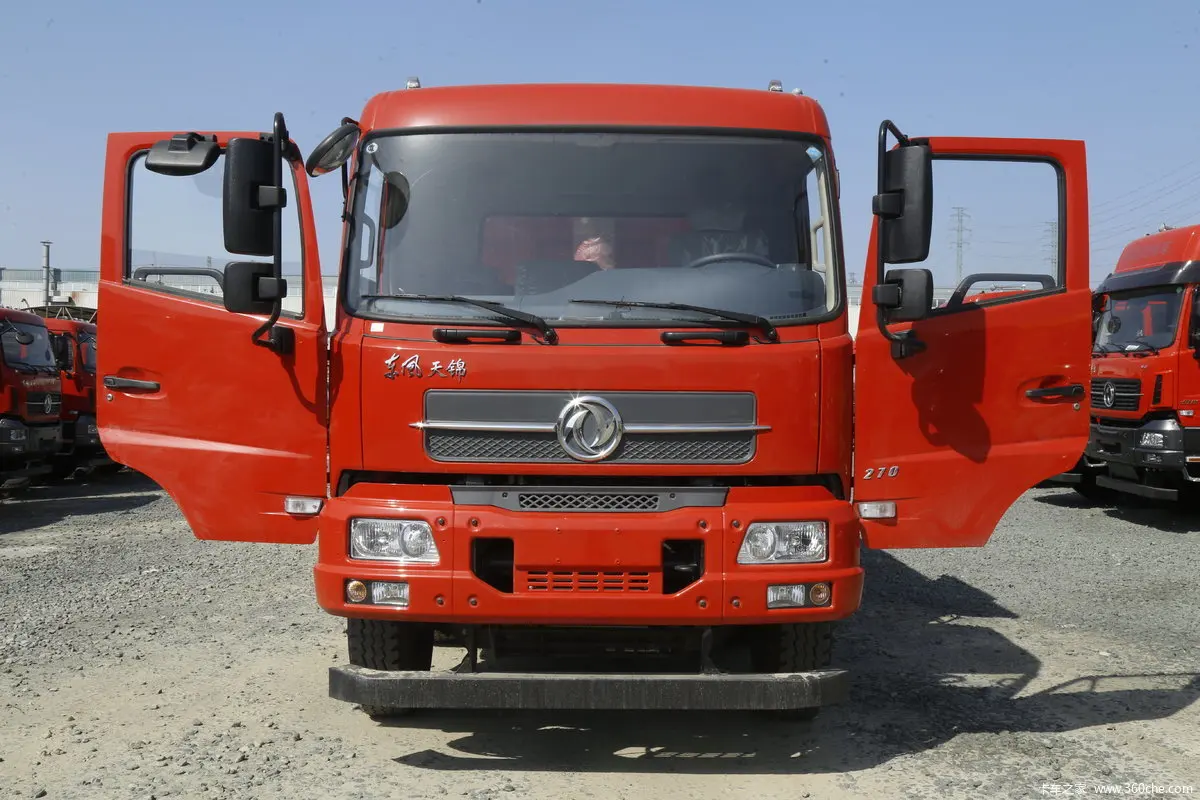 2023 Low Price 130hp Dongfeng Dump Truck Used Cargo Truck for City Delivery
