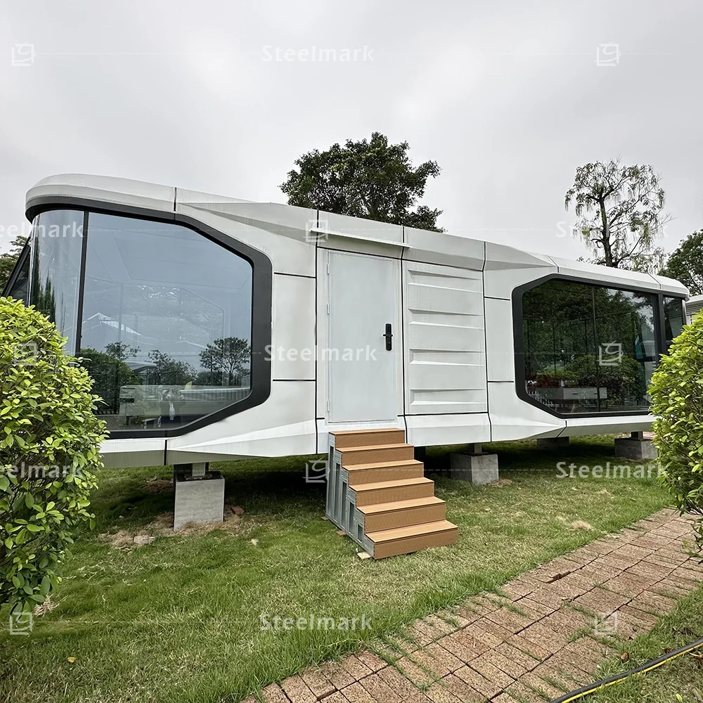 Prefabricated Capsule Homes House Smart Hotel Project Prefab Houses Space Capsule