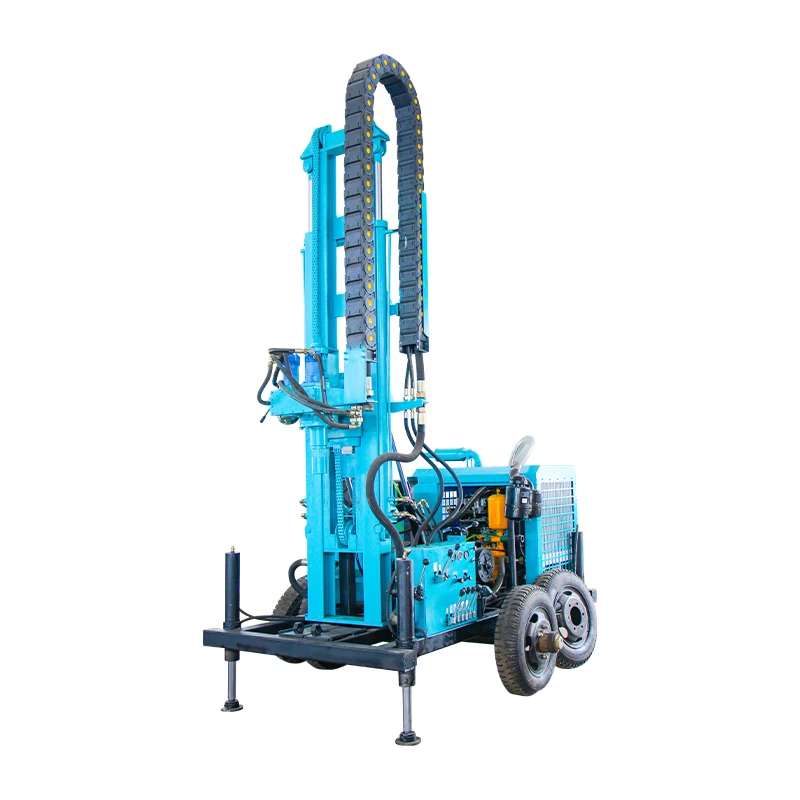Connect air compressor drilling machine water drilling pneumatic drilling