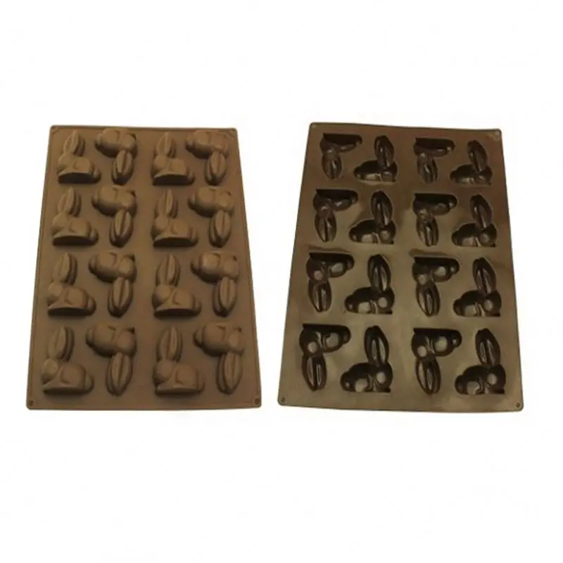 Customized Silicone Design Kitchen Halloween Chocolate Mold Baking Machine Chocolate Bar Mold