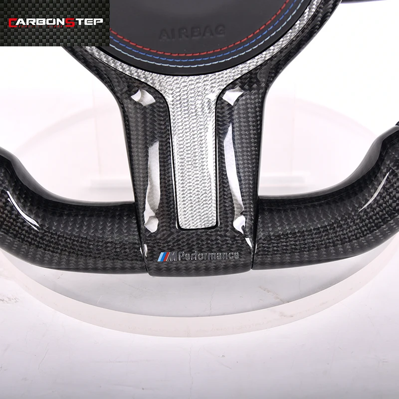 Fit For BMW F30 F31 F32 F10 F20 F22 F15 F16 X1 X3 X4 X5 X6 Carbon Fiber Steering Wheel