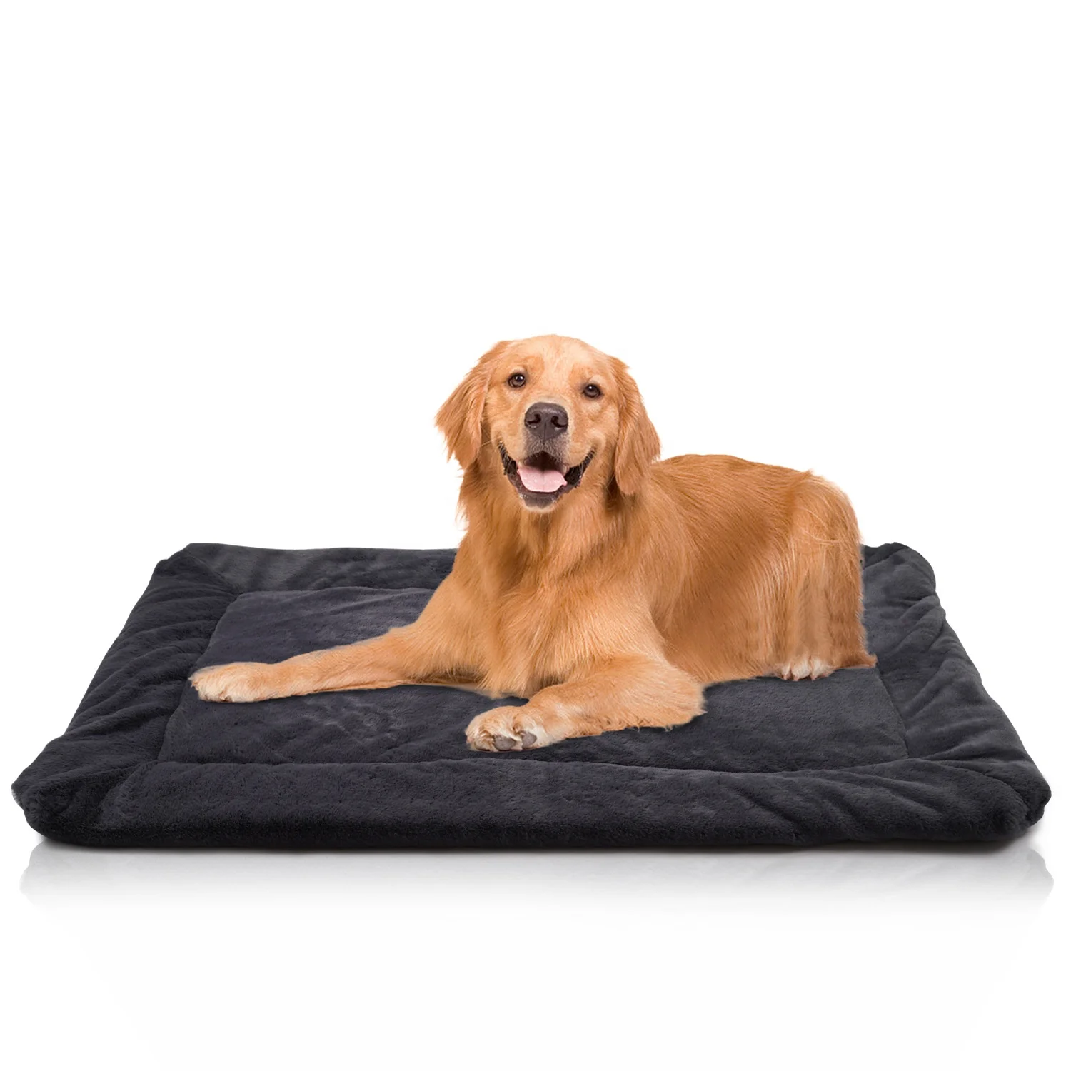 Ourbo Ultra Soft Luxury Dog Bed Crate Pad Home Washable Pet Bed Dog Mattress Cat Mat