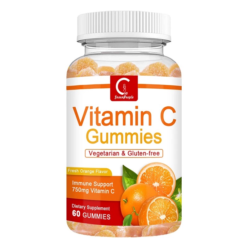 30 шт. OEM композитные фрукты и овощи смешанные вкусовые желе VC жевательные