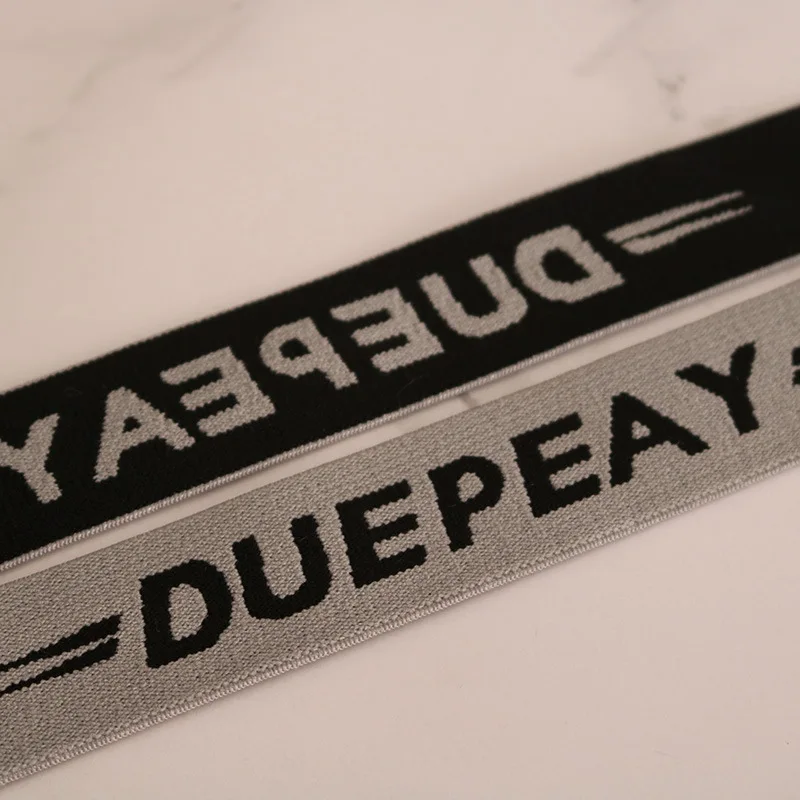 
Factory Bulk Supply 3Cm Sustainable Wide Colorful High Quality Jacquard Elastic Webbing Polyester Band 