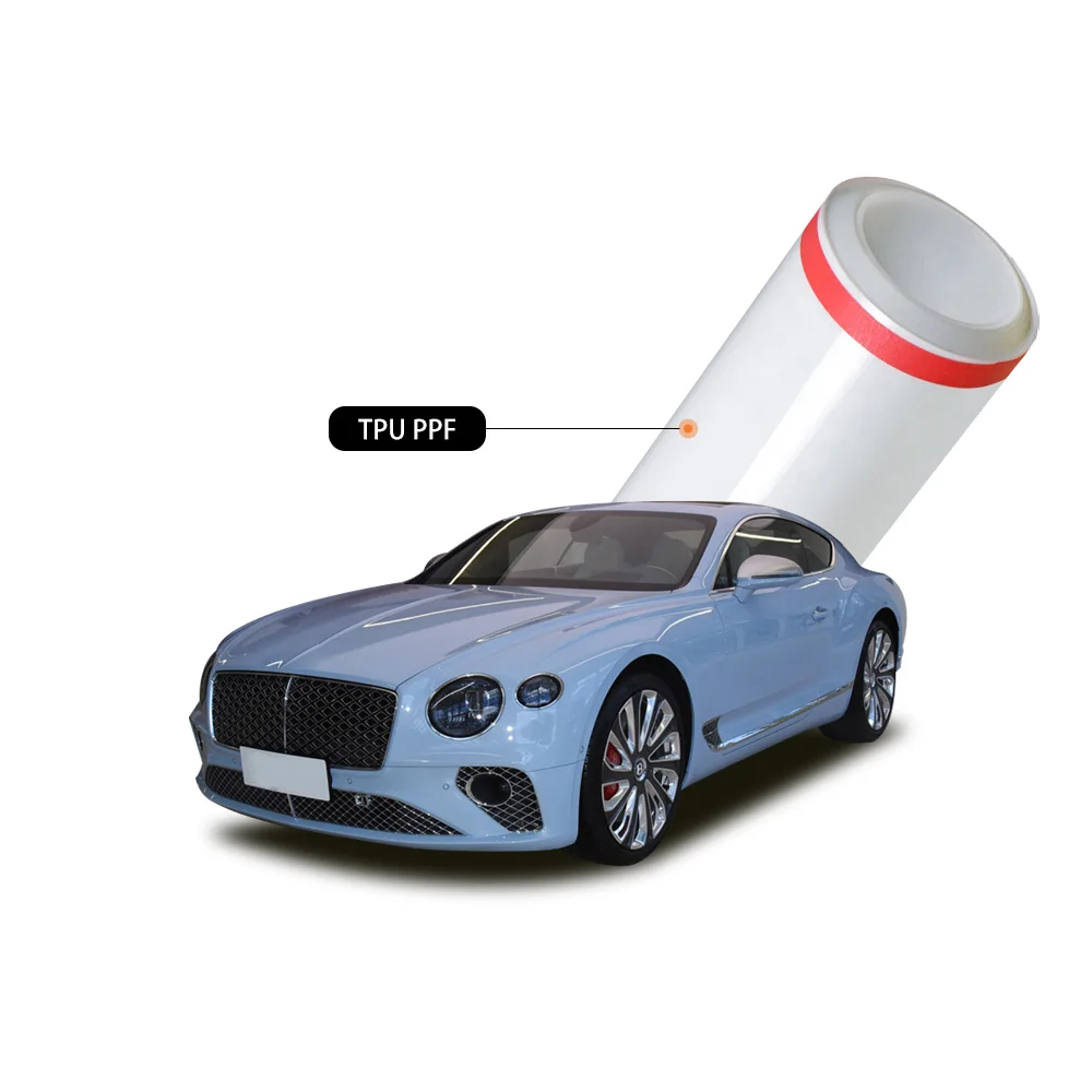 ТПУ ppf 1,52*15 м высокая растягивающаяся антипожелтевающая пленка для защиты автомобильной краски ppf матовая