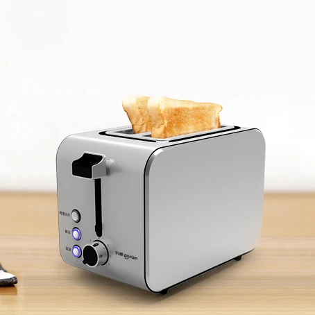 Easy To Use Stainless Steel 2 Slice Electric Bread Toaster Toasters Bread For Home Use
