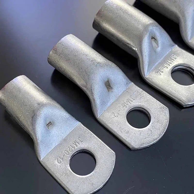 Медные кабельные наконечники, соединяющие плоский заземляющий наконечник кабеля