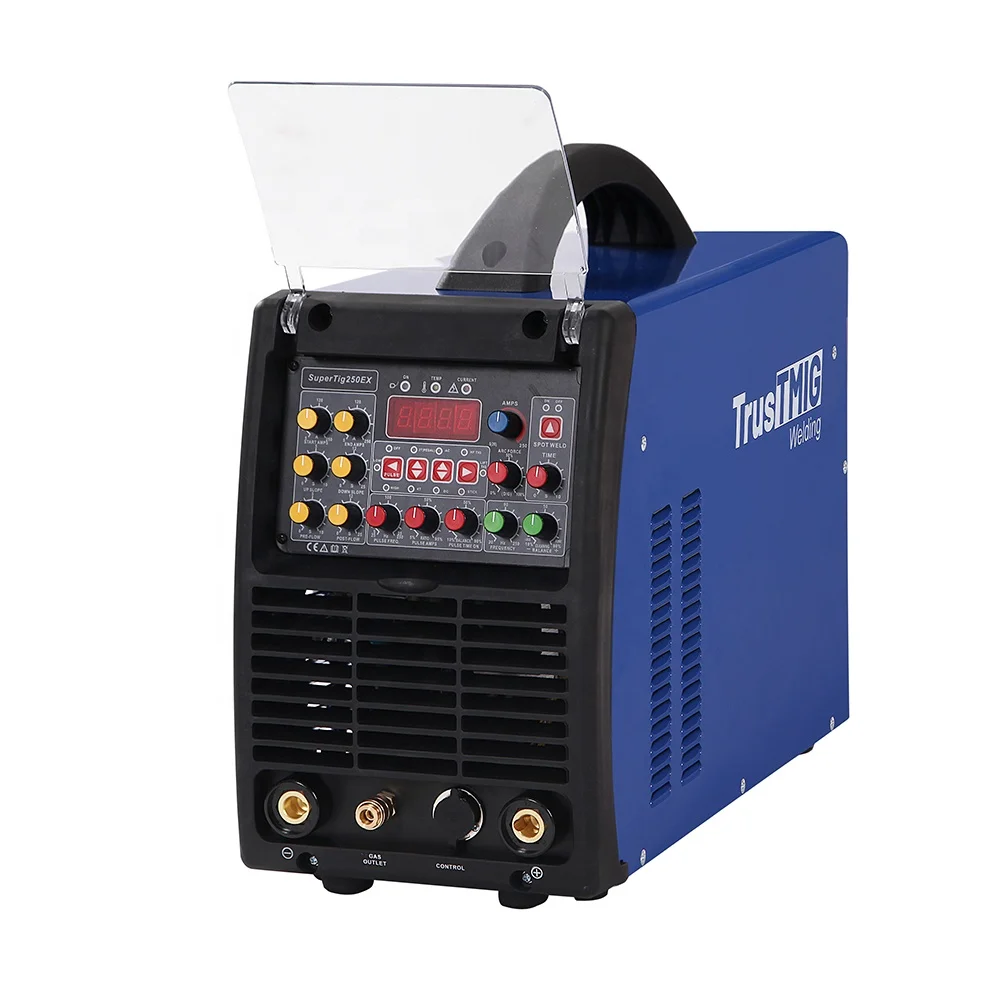 INDUSTRIAL TYPE PULSE AC DC TIG MMA TIG 3IN1 WELDING MACHINE SUPER TIG250EX TIG WELDING MACHINE