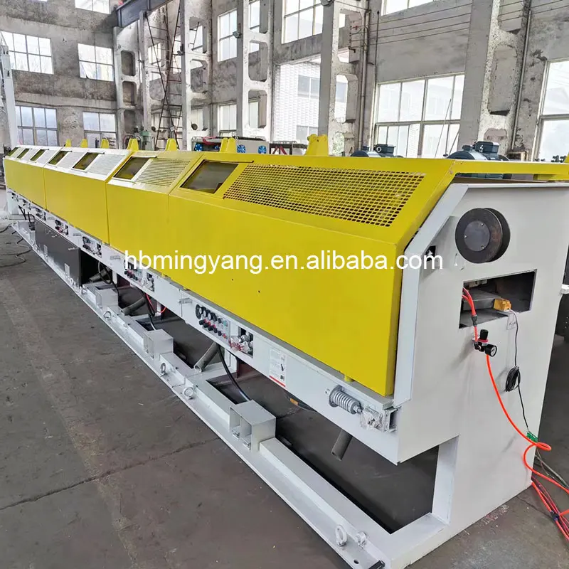 Original Stock fully automatic straight line fine galvanized wire drawing machine price