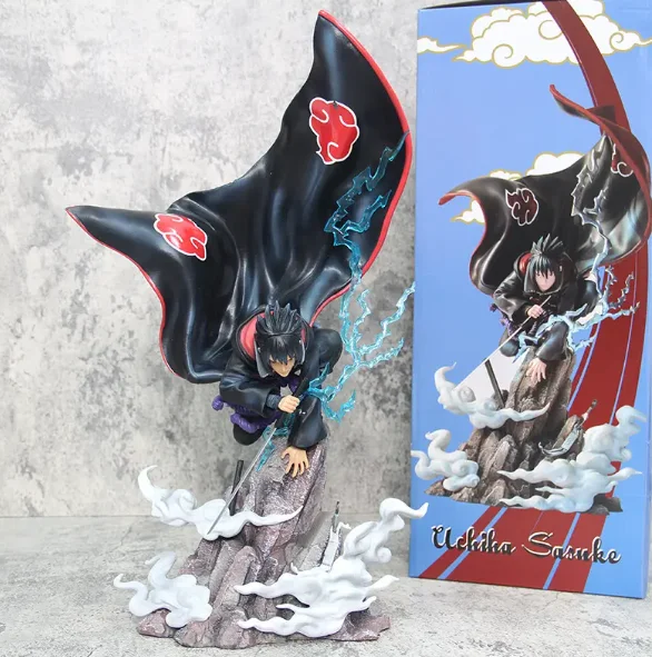 Cheap prices 40CM Cartoon Large Size PVC Collectible Toys Anime N Uchiha Itachi Action figures