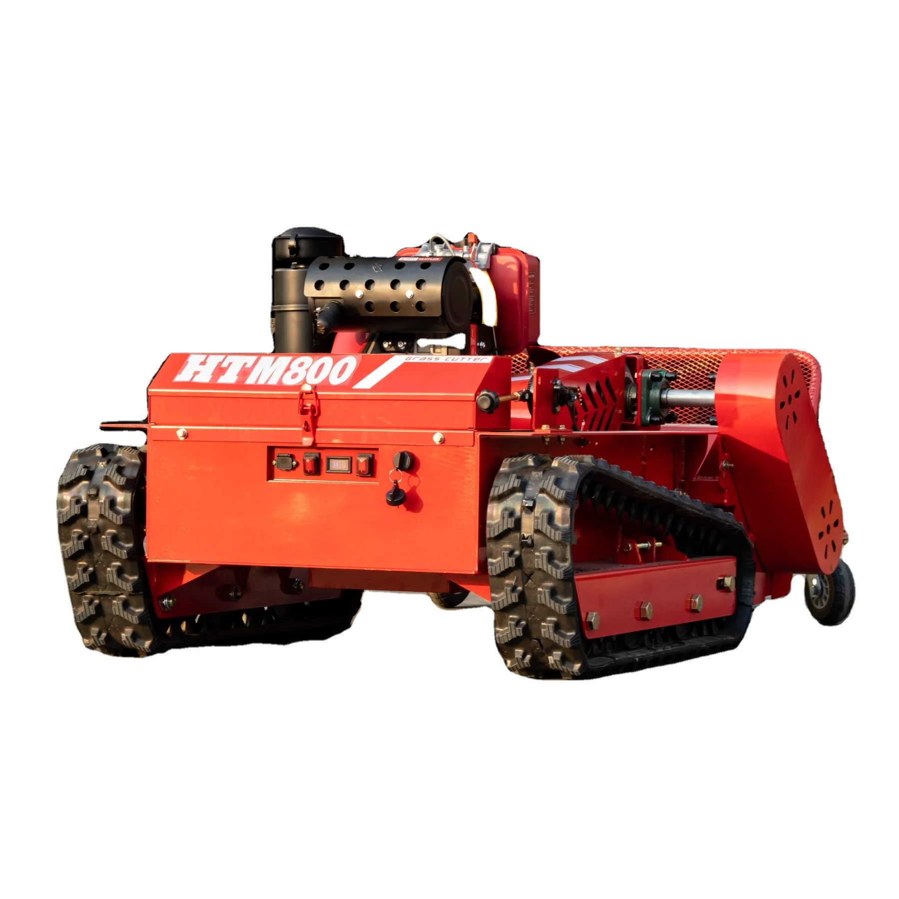 Unmanned  Control Device for Lawn Mower Meadow Trimming Machine  Grass  Cutting  Vehicle