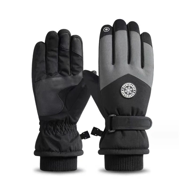 High Quality Outdoor Warm Winter Windproof Water-repellent Touch Screen Ski Sport Gloves